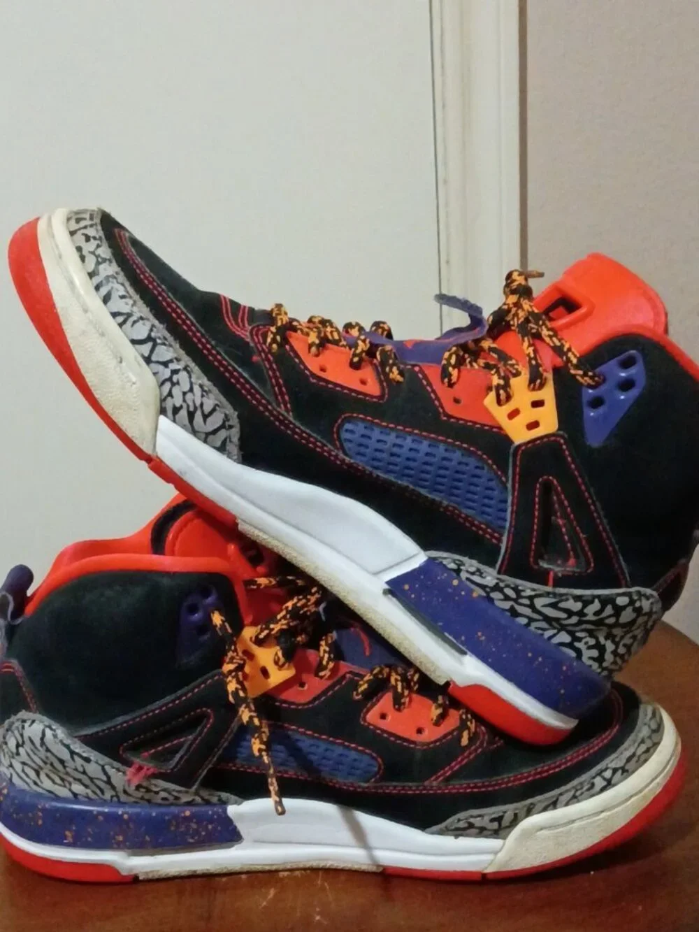 Jordan Spizike Shoes Youth Size 6.5Y Basketball 317321-025 Retro Sneakers